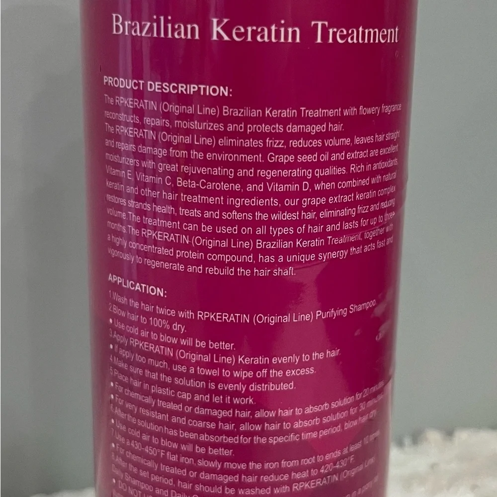 Brazilian‎ Hair Treatment - Pink